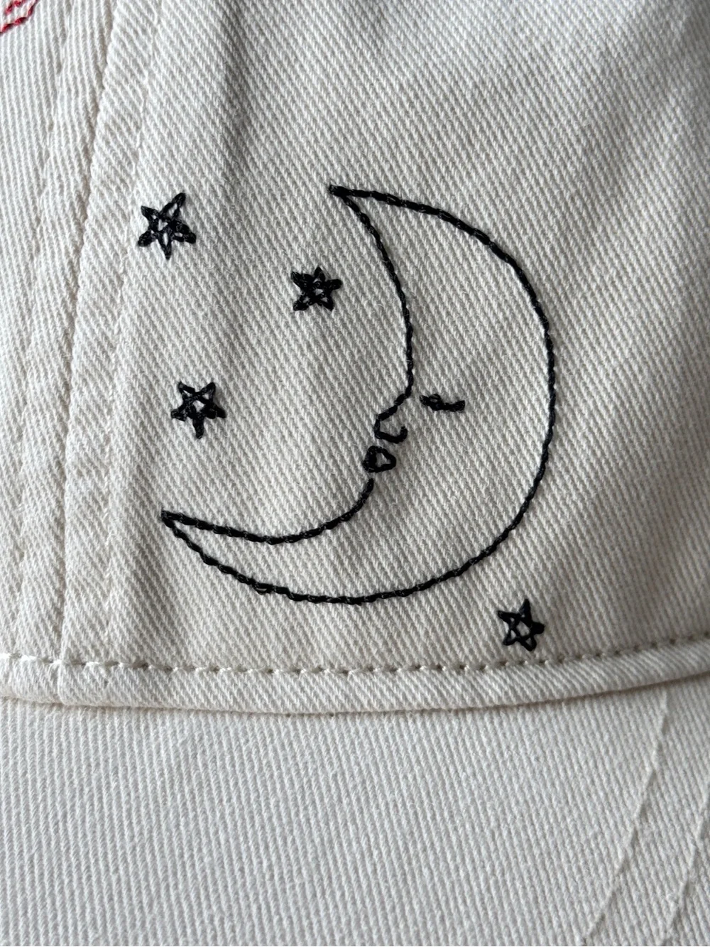 Madewell J.Crew Doodle Tattoo Embroidered Baseball Cap Hat - NWT
